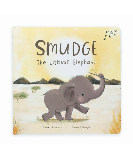 Smudge The Littlest Elephant Book - Jellycat