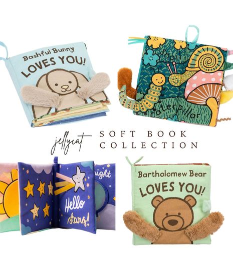 Jellycat Soft Books - More Options Available