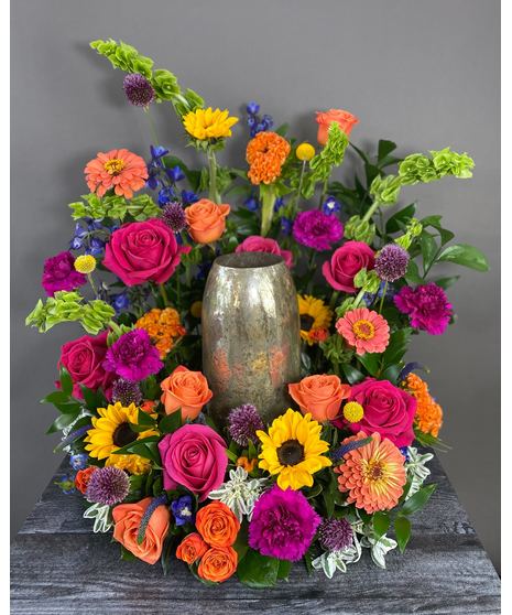 Vibrant - Urn or Photo Adornment