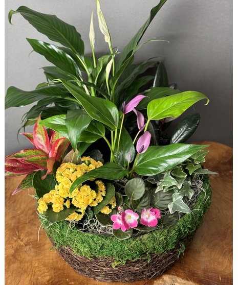 Blooming Garden Basket