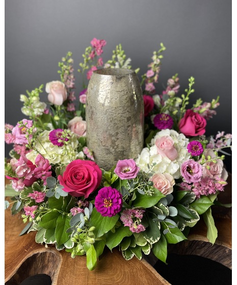 Rosé - Cremation Urn or Photo Adornment