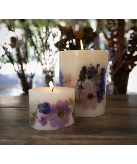 Rosy Rings Botanical Candle - Roman Lavender